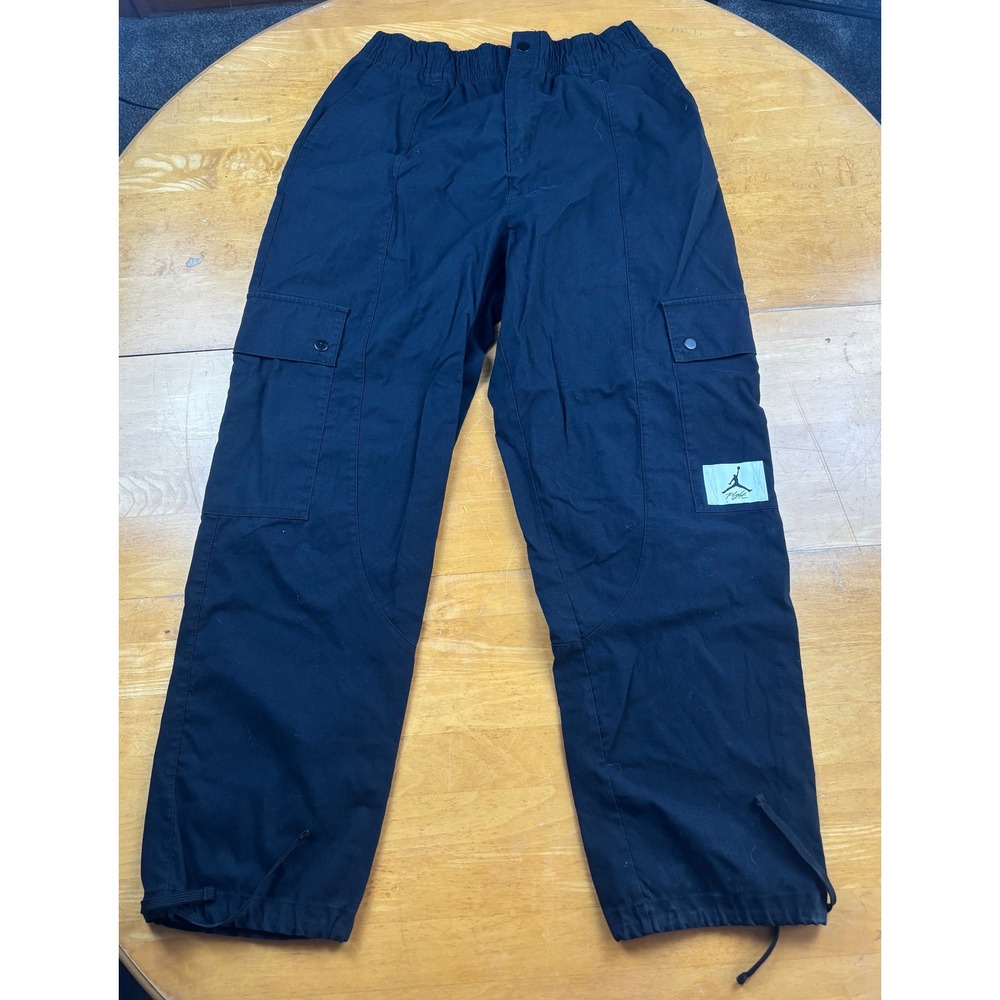 Jordan Flight Essentials Cargo Pants‎ Mens Medium Black Loose Fit CV3174-010